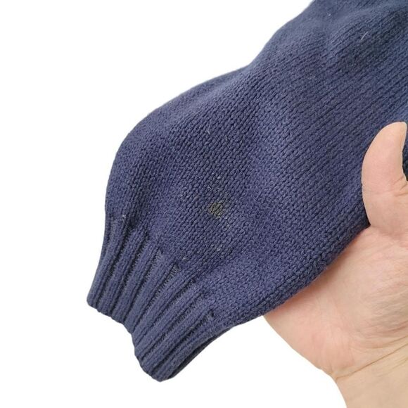 2/$20 Izod Navy Blue & Red Knitted Sweater Size: M - Picture 8 of 8